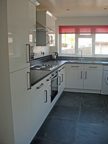 Kitchen, Camomile Cottage, Self-Catering, St Just