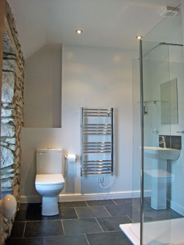 Shower Room, Camomile Cottage, Self-Catering, St Just